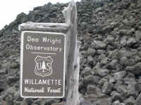 Dee Wright Observatory at McKensey Pass