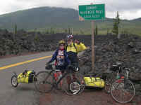 Their last mountain pass on a raod trip from Virginia to Portland!