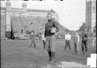 FAS, All American/Captain, University of Chicago, posing for the Chicago press in 1904
