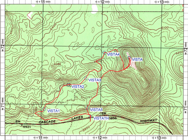 topographic maps of the backcountry for your compass and GPS