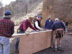 Construction of the rescue cache