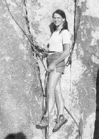 Belaying the leader in 1981