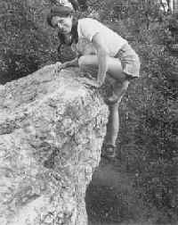 Bouldering in 1981